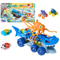 Игровой набор Monster Jam «Мегалодон против Гигантского Кальмара»