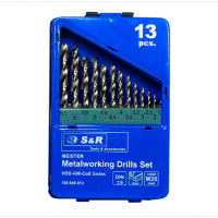 108849019 S&R Set burghie pentru metal Co5% 1.0-10.0 мм MEISTER 19buc. 108849019 S&R Set burghie pentru metal Co5% 1.0-10.0 мм MEISTER 19buc.