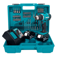 Аккумуляторный дрель-шуруповерт Makita DDF453RFX1 Аккумуляторный дрель-шуруповерт Makita DDF453RFX1