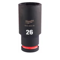 Cheie tubulară de impact prelungită Milwaukee ShW 26 mm, 1/2 Cheie tubulară de impact prelungită Milwaukee ShW 26 mm, 1/2