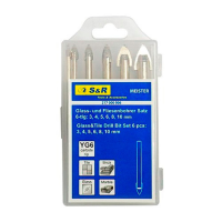 Set burghii pentru sticlă și plăci ceramice S&R (217000006) Set burghii pentru sticlă și plăci ceramice S&R (217000006)