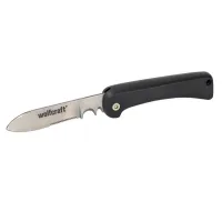 Нож для зачистки проводов с пластиковой ручкой Wolfcraft (4122000) Нож для зачистки проводов с пластиковой ручкой Wolfcraft (4122000)
