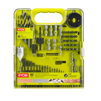 Набор бит и сверл Ryobi RAKDD60 Набор бит и сверл Ryobi RAKDD60