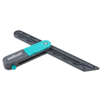 Echer reglabil cu funcție de·trasator paralel Wolfcraft (6958000) Echer reglabil cu funcție de·trasator paralel Wolfcraft (6958000)