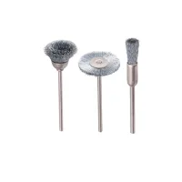 Set de mini-perii de oţel inoxidabil Wolfcraft (2747000) Set de mini-perii de oţel inoxidabil Wolfcraft (2747000)