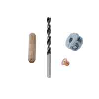 Set de dibluit 8 mm Wolfcraft (2917000) Set de dibluit 8 mm Wolfcraft (2917000)