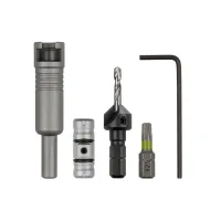 Set Flipbit pentru începători din 5 piese Wolfcraft (3082000) Set Flipbit pentru începători din 5 piese Wolfcraft (3082000)