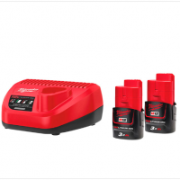 M12NRG-302 Set de acumulatoare 12V 3.0 Ah x2 si incarcator MILWAUKEE 4933451902
