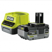 RC18120-140X Комплект аккумулятор + зарядное устройство 18 В RYOBI/5133005091 RC18120-140X Комплект аккумулятор + зарядное устройство 18 В RYOBI/5133005091