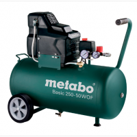 Basic 250-50 W OF Compresor fara ulei METABO 601535000 Basic 250-50 W OF Compresor fara ulei METABO 601535000