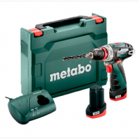 PowerMaxx BS BL Q 2x2.0 Ah Masina de gaurit cu acumulator METABO (valiza) 601749500