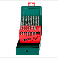 627153000 METABO HSS-G Набор сверл по металлу, 19 шт. 627153000 METABO HSS-G Набор сверл по металлу, 19 шт.
