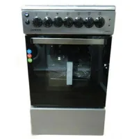 Плита Zanetti Z50 EIX 50x60, 4 газ.конфоркй.таймер,электро духовка,евро система,inox Плита Zanetti Z50 EIX 50x60, 4 газ.конфоркй.таймер,электро духовка,евро система,inox