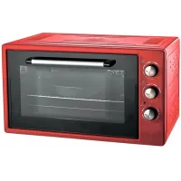 Духовка Электрическая ZANETTI CE 37 RED 420x509x305, 37 л,1400 вт,Таймер,Гриль,два протевня,красный,