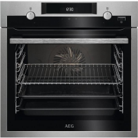 Духовка Электрическая AEG BCE455350M Число режимов 10, A+.Дисплей,Таймер,Гриль,Конвекция ,71л ,черный-inox