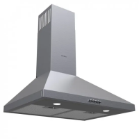 Hota bucatarie ZANETTI PIRAMIDE INOX(IxLxA) 657-871x596x456. Numar motoare 1/115W.3 viteze 650m3/h.2x1W becuri.INOX,