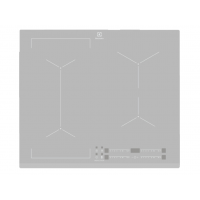 Плита Electrolux EIV63440BS4 индукционные зоны.Сенсорное управление.Автоматическое отключение.белый.
