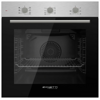 Духовка Электрическая Zanetti ZCE 634 INOX Число режимов 6, 76л,Гриль.механический Таймер,Конвекция, цвет.Inox