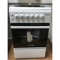 Плита Electroplus Z50 EWH 50x60, 4 газ.конфорки,еврогорелки.электроподжиг,электро духовка,белая,