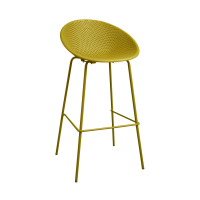 Стул для бара CASTOR Yellow