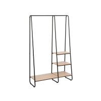 Вешалка Hampton 110×40×170H Дуб/Black Вешалка Hampton 110×40×170H Дуб/Black