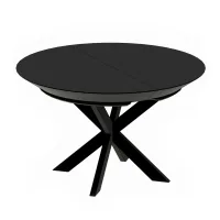 Стол Nova Furnir Black Top+Black Legs Стол Nova Furnir Black Top+Black Legs