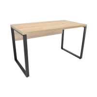 Masa Birou B-130 (130×68) Sonoma/Black Masa Birou B-130 (130×68) Sonoma/Black