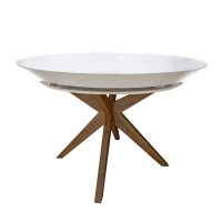 Masa NOVA Furnir White Top+Italian Legs 127/177/227xH75