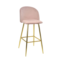 Барный Стул Maya Pink Catifea