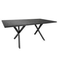 Стол Nora Black Marble 180×90