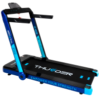 Электрическая беговая дорожка THUNDER RACE-BLUE