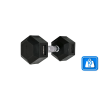Гантель HEXAGONAL DUMBBELLS Thunder 10 кг