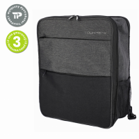 Rucsac pentru laptop, slim, TOURPEAK, 41x16x31cm, Negru/gri