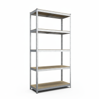 Raft metalic de depozitare Nex Standard 2200x1100x450mm, 5 rafturi,MDF, galvanizat