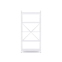 Металлическая полка Nex Loft 1700x800x350 мм, 5 полок, PAL, White/ White snow Металлическая полка Nex Loft 1700x800x350 мм, 5 полок, PAL, White/ White snow