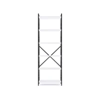Raft metalic Nex Loft 1800x600x240 mm, 6 rafturi, PAL, Anthracite/ White snow