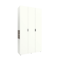Шкаф с распашными дверями Nex Home A015L, 1200x420x2300 мм, White Snow/Cashmere Шкаф с распашными дверями Nex Home A015L, 1200x420x2300 мм, White Snow/Cashmere
