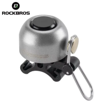 Sonerie pentru bicicleta ROCKBROS 2024-1A, argintiu - 340001002 Sonerie pentru bicicleta ROCKBROS 2024-1A, argintiu - 340001002