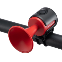 Sonerie pentru bicicleta ROCKBROS, tip claxon, rosu - 34210002003 Sonerie pentru bicicleta ROCKBROS, tip claxon, rosu - 34210002003