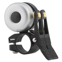 Sonerie pentru bicicleta ROCKBROS Retro din alama, negru/argintiu - 2019-1BBS Sonerie pentru bicicleta ROCKBROS Retro din alama, negru/argintiu - 2019-1BBS