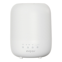 Umidificator Evoair UMIVA 3000 Rezorvor 3L, Capacitate de umidificare 300ml/h Umidificator Evoair UMIVA 3000 Rezorvor 3L, Capacitate de umidificare 300ml/h