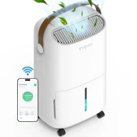 Осушитель воздуха Evoair NovaDry 16 Smart, 16 л/24 ч, Датчик влажности, Сушка белья, Коричневый