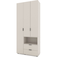 Dulap cu usi batante Nex Home A002R, 1000x420x2300 mm, Cashmere Dulap cu usi batante Nex Home A002R, 1000x420x2300 mm, Cashmere