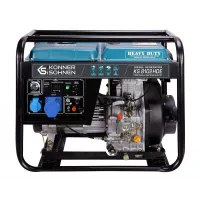 Генератор-дизель 6.5kW/230-400V/456сm3/117kg/Man/eleс.AVR.K&S