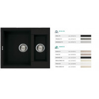 Кухонная мойка Elleci Easy 150 62 Bianco Antica Кухонная мойка Elleci Easy 150 62 Bianco Antica