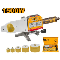 Сварочный аппарат для полипропилена 800W/1500Вт INGCO PTWT215002 Сварочный аппарат для полипропилена 800W/1500Вт INGCO PTWT215002