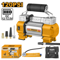Автомобильный компрессор 18A 120PSI INGCO AAC2508 Автомобильный компрессор 18A 120PSI INGCO AAC2508