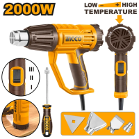 Фен индустриальный 2000Вт HG200047 INGCO Фен индустриальный 2000Вт HG200047 INGCO