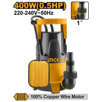 Насос дренажный 400Вт INGCO SPC4008 Насос дренажный 400Вт INGCO SPC4008
