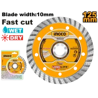 Диск алмазный 125mm INGCO DMD031252 Диск алмазный 125mm INGCO DMD031252
